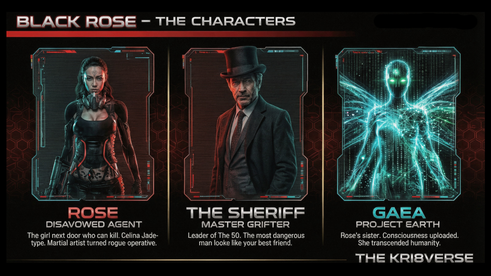 Black Rose character showcase