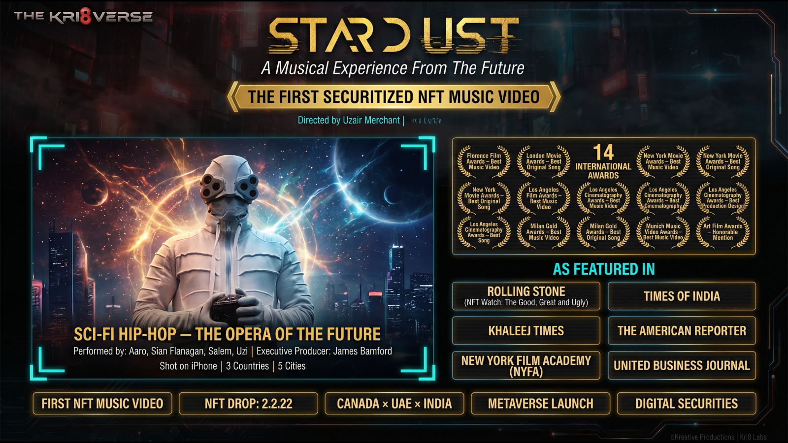 Stardust music video showcase
