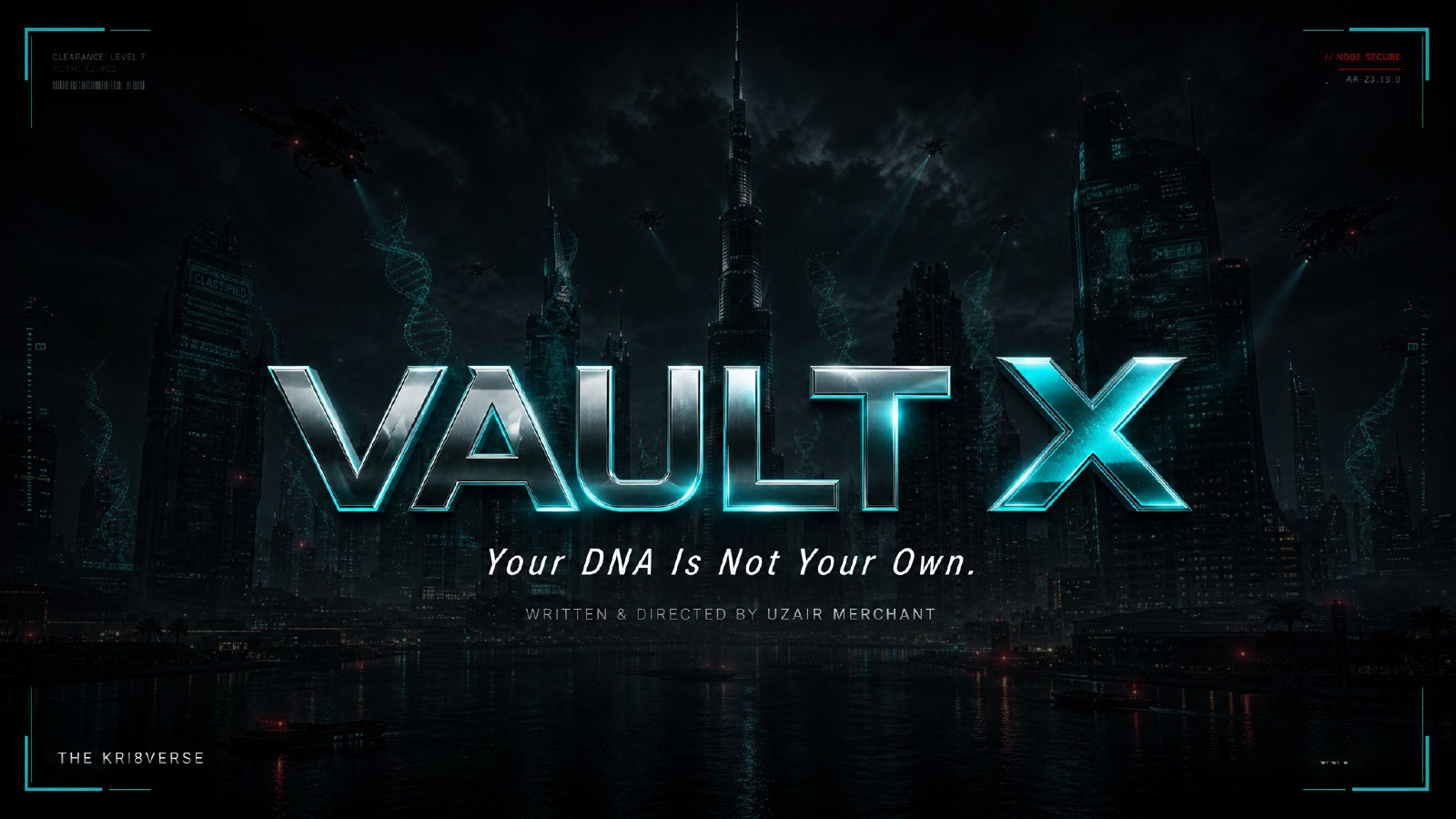 Vault X title banner