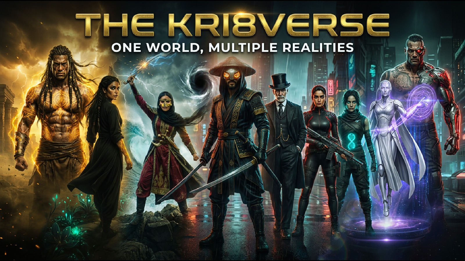 The Kri8verse one world multiple realities
